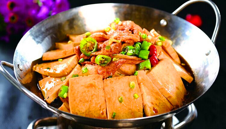 干锅千页豆腐